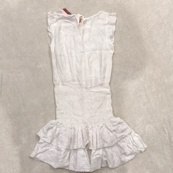 Smocked Dress with flutter sleeves - Picture 5 of 5